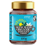 Clipper house blend organic instant coffee 100g, imported from the UK