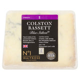 Waitrose No.1 Colston Bassett Blue Stilton cheese Strength 5 - British product