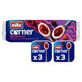 Müller Corner red fruits yogurt 6x136g multipack - British product