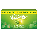 Kleenex Balsam tissues mega box 112 sheets, imported from the UK