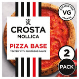 Crosta & Mollica sourdough pizza base 2-pack 2x270g (British brand)