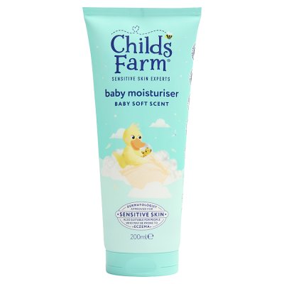 Childs Farm Baby Moisturiser sensitive skin 200ml, imported from the UK