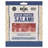 The Real Cure black truffle salami 55g, imported from the UK