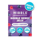 Wibble Double Berry jelly crystals 57g, UK version