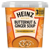 Heinz butternut and ginger soup pot 400g, imported from the UK