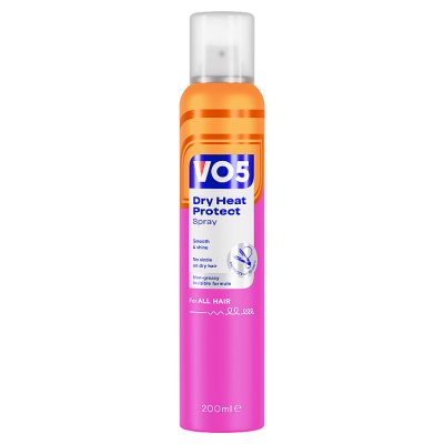 VO5 dry heat protect spray for dry hair 200ml, UK version