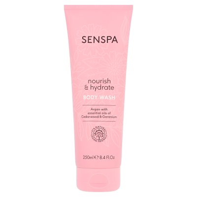 SenSpa Nourish & Hydrate body wash 250ml - British product