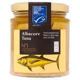 Waitrose No.1 albacore tuna in extra virgin olive oil 220g - British product