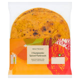 Waitrose gunpowder spiced flatbreads 2 pack, UK version