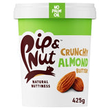 Pip & Nut crunchy almond butter 425g (British brand)