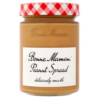 Bonne Maman peanut smooth spread 325g, UK version