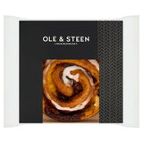 Ole & Steen cinnamon swirl 125g with white icing - British product