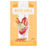 Carousel wafer curls with cocoa lining 20 pack - British product