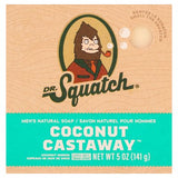 Dr Squatch Coconut Castaway Soap 141.7g, imported from the UK