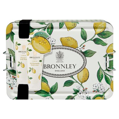 Bronnley Lemon Edit body care duo gift set (British brand)