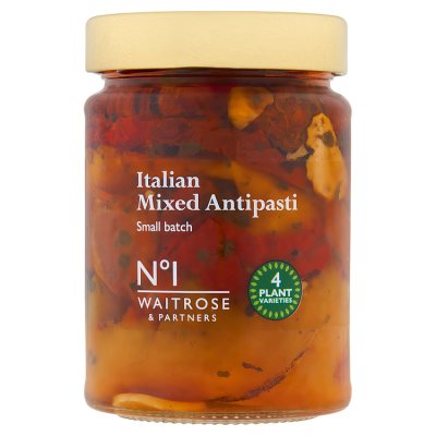 Waitrose Italian mixed antipasti 290g - British product