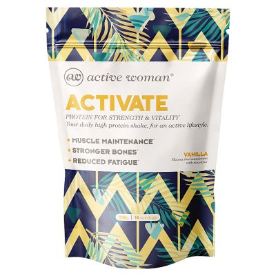 Active Woman Activate vanilla protein powder 350g, UK version