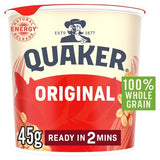 Quaker Oat So Simple porridge pot Original 45g, UK version