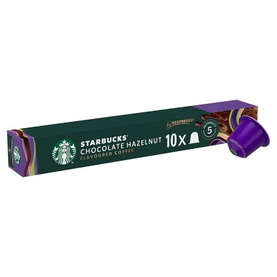 Starbucks Chocolate Hazelnut Nespresso capsules 51g - British product