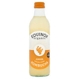 Equinox organic ginger kombucha 275ml, imported from the UK