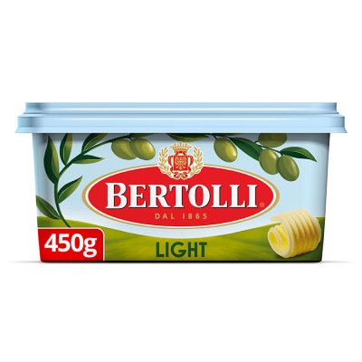 Bertolli light olive oil spread 450g - British product