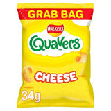 Walkers Quavers cheese flavoured crisps 34g grab bag (British brand)