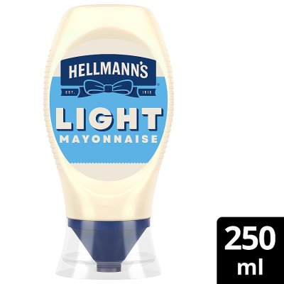 Hellmann's Squeezy Light Mayonnaise 250ml, UK version