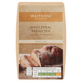 Waitrose Wholemeal Bread Mix 500g, imported from the UK