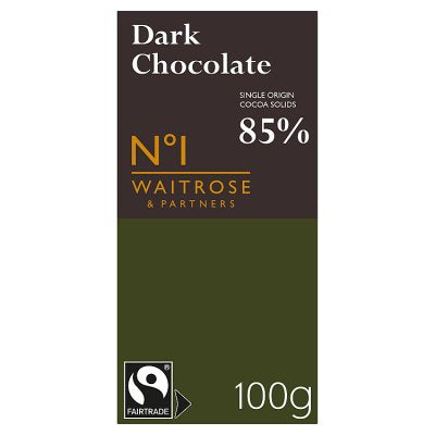 Waitrose No.1 Uganda dark chocolate 100g, UK version