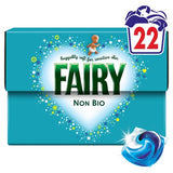 Fairy Non-Bio laundry pods, 22 count - British product