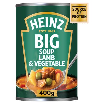 Heinz lamb and vegetable soup 400g (British brand)