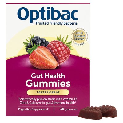 Optibac probiotic gummies mixed berry 30 count, UK version