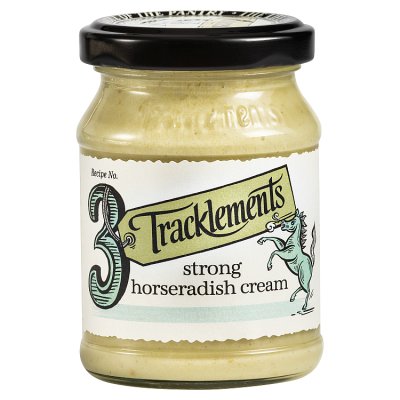 Tracklements strong horseradish cream 140g (British brand)