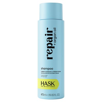 Hask repair argan oil shampoo 473ml, imported from the UK
