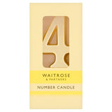Waitrose number cake candle set, imported from the UK