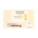 Waitrose Essential mild cheddar cheese 350g, UK version