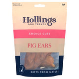 Hollings natural dog treats pig ears 2s (British brand)