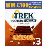 TREK cocoa oat protein flapjack multipack 3x50g, UK version