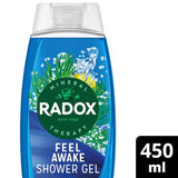 Radox Feel Awake 2-in-1 shower gel and shampoo 450ml, UK version