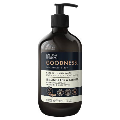 Baylis & Harding Lemongrass Ginger hand wash 500ml, imported from the UK