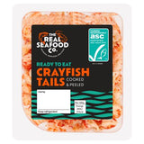 The Real Seafood Co cooked and peeled crayfish tails 100g (British brand)