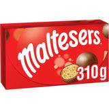 Maltesers chocolate box 310g with honeycomb centres (British brand)