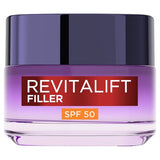 L'Oreal Revitalift Filler Day Cream SPF50 50ml, imported from the UK