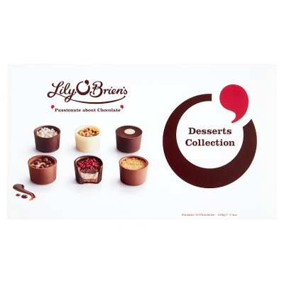 Lily O'Brien's chocolate dessert collection 210g, UK version