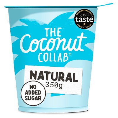 The Coconut Collab natural coconut yogurt alternative 350g, UK version