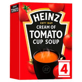 Heinz cream of tomato cup soup 4 x 22g, UK version