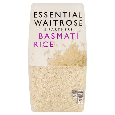 Waitrose Essential basmati rice 1kg (British brand)