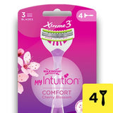 Wilkinson Sword Xtreme 3 Beauty Razor pack of 4 - British product