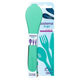 Sistema cutlery set with knife fork and spoon, imported from the UK
