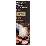 Waitrose No.1 Perigord walnut saucisson sec 170g (British brand)